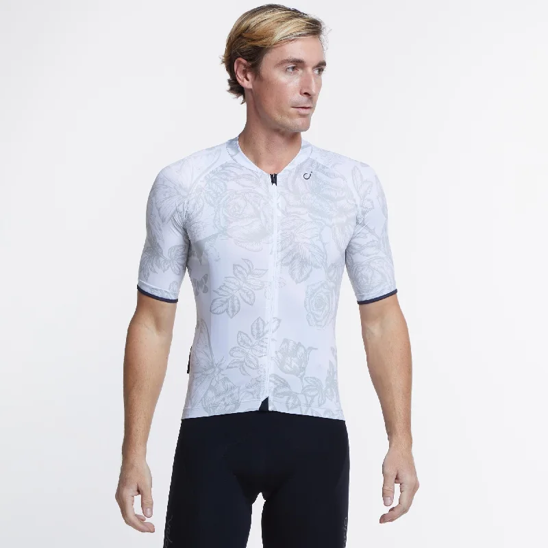 Men's Luna Floral SE Jersey Navy Blue Jersey Tee
