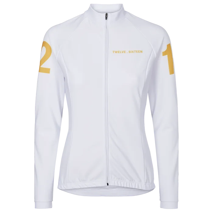 Twelve Sixteen Long Jersey Elite 40 220 White| Women Bohemian Jersey Tee