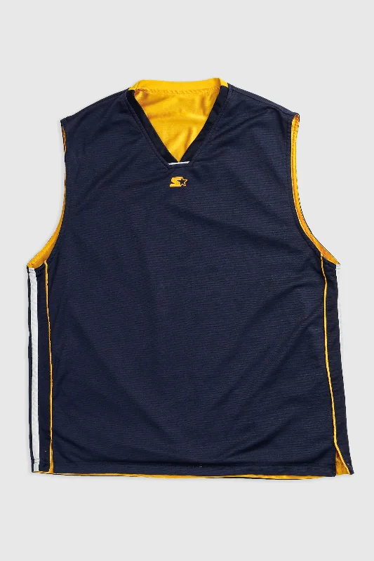 Vintage Starter Basketball Jersey - XL Olive Green Jersey Tee
