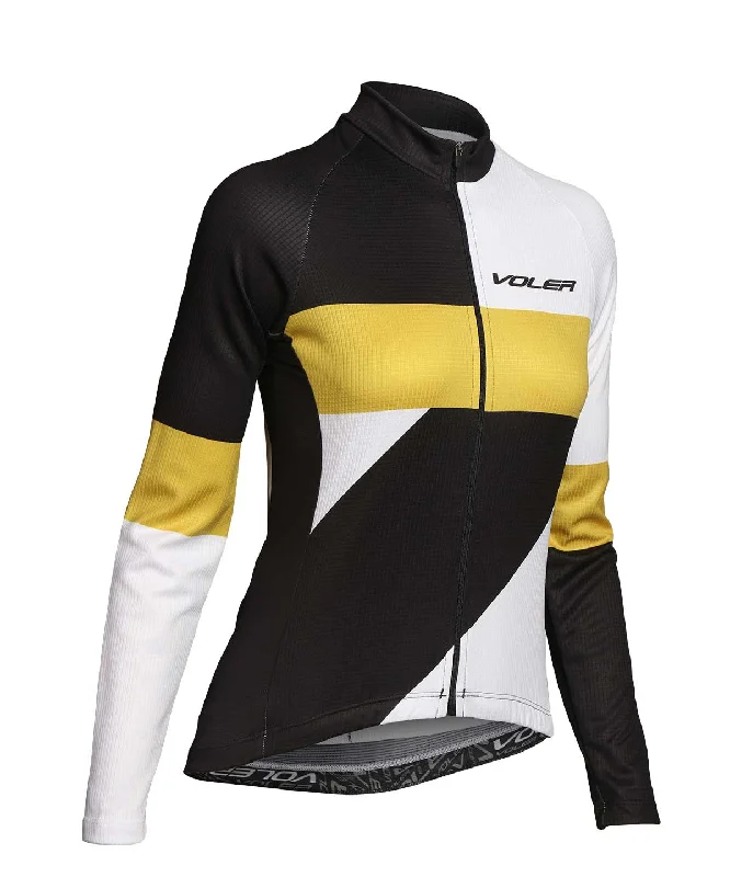 W. PRO THERMAL LS JERSEY - TEAM VOLER Pink Jersey Tee