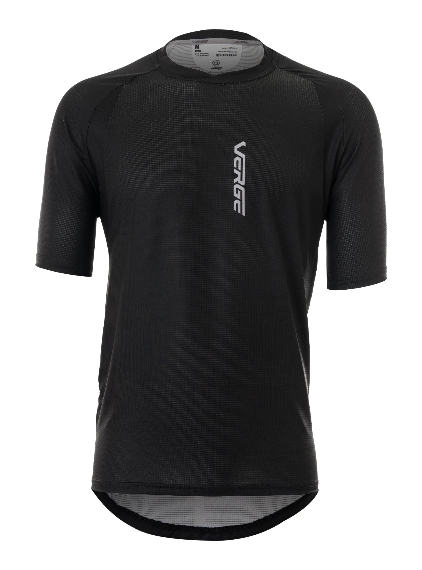 SOLIDS TRAIL SS JERSEY - UNISEX - BLACK Sophisticated Jersey Tee