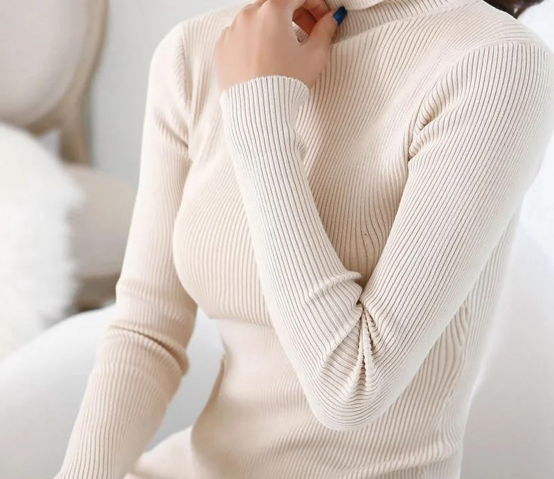 women's slim medium-long turtleneck sweater thickening sweater knitting sweater pattern Fleece Fabric Down Fabric Feather Fabric women's slim medium-long turtleneck sweater thickening sweater knitting sweater pattern Fleece Fabric Down Fabric Feather Fabric
