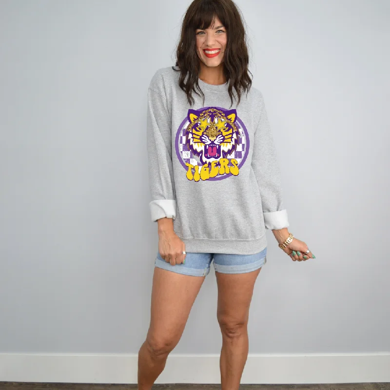 Hazel Blues® |  Boujee Tiger Graphic Sweatshirt Hoodie Sweatshirt Pullover