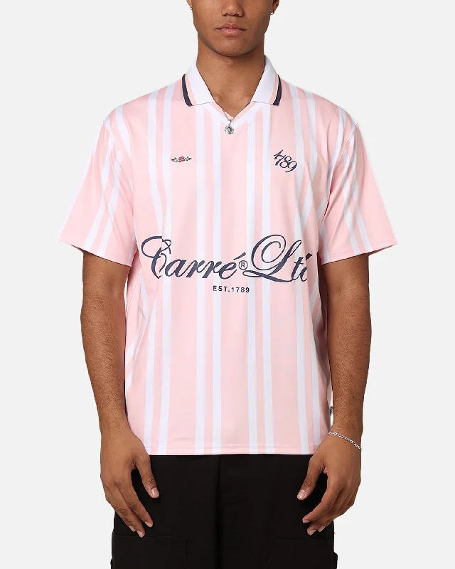 Carre Le'Form Football Jersey White/Pink Budget-Friendly Jersey Tee