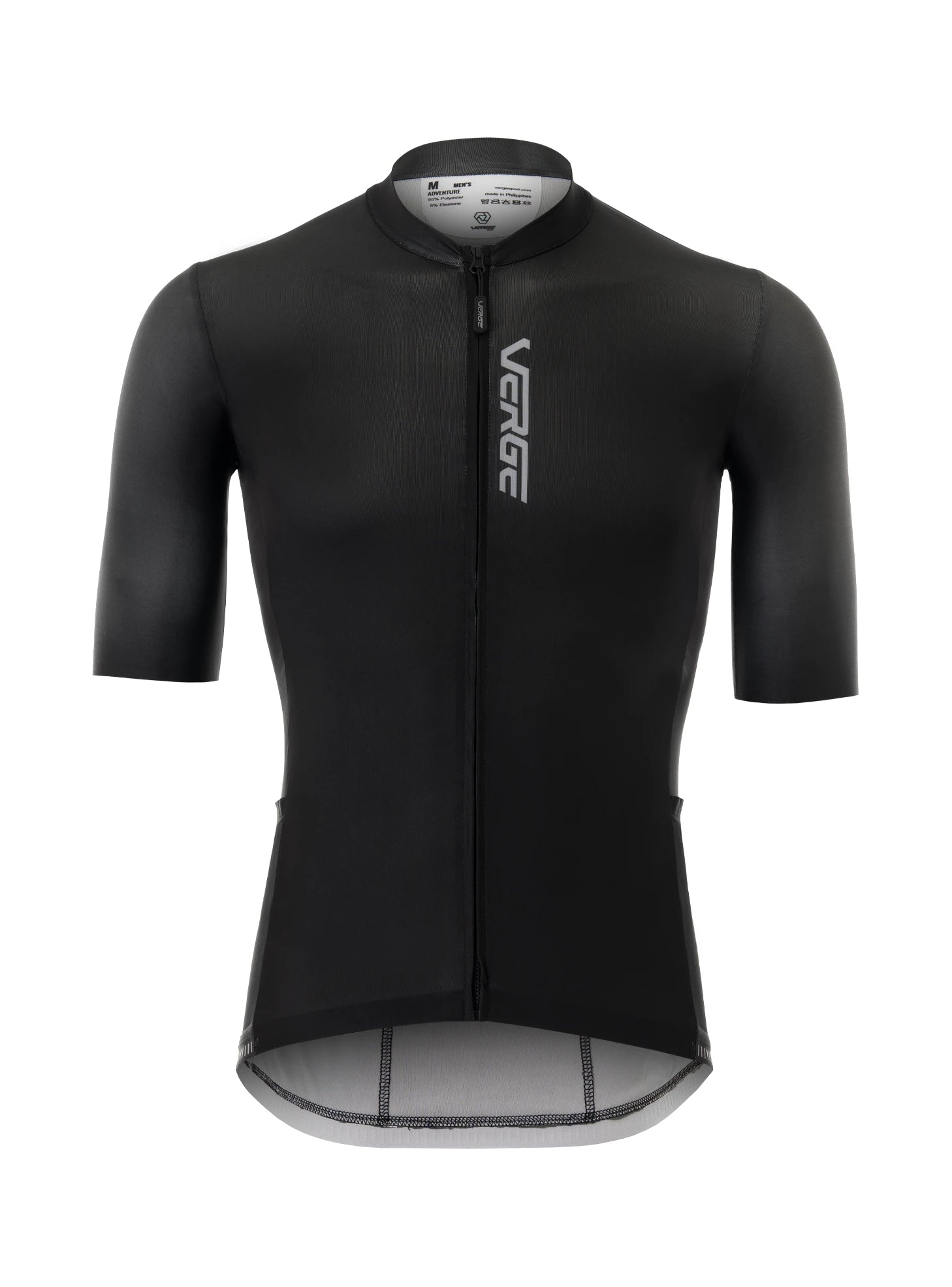 SOLIDS ADVENTURE SS JERSEY - WOMEN - BLACK Round Neck Jersey Tee