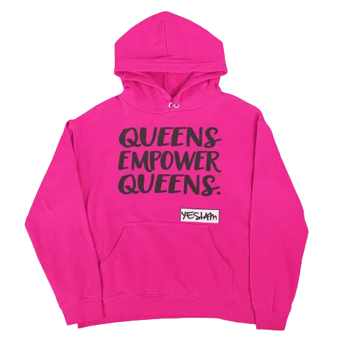 QUEENS EMPOWER QUEENS Hoodie Hoodie with Earth Tones Natural Calm