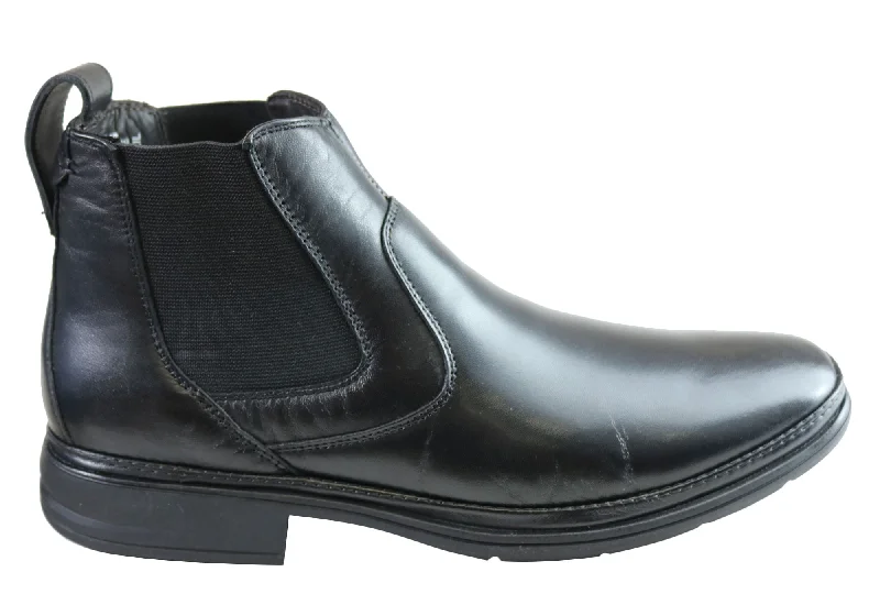 Savelli Richard Mens Leather Chelsea Dress Boots Made In Brazil Tunics Recommended stylist Savelli Richard Mens Leather Chelsea Dress Boots Made In Brazil Tunics Recommended stylist