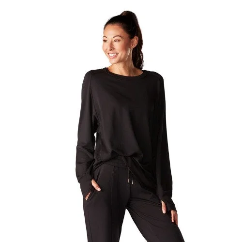 Tavi Noir Womens/Ladies Cozy Sweatshirt Hoodie with Lining Warm Insulated