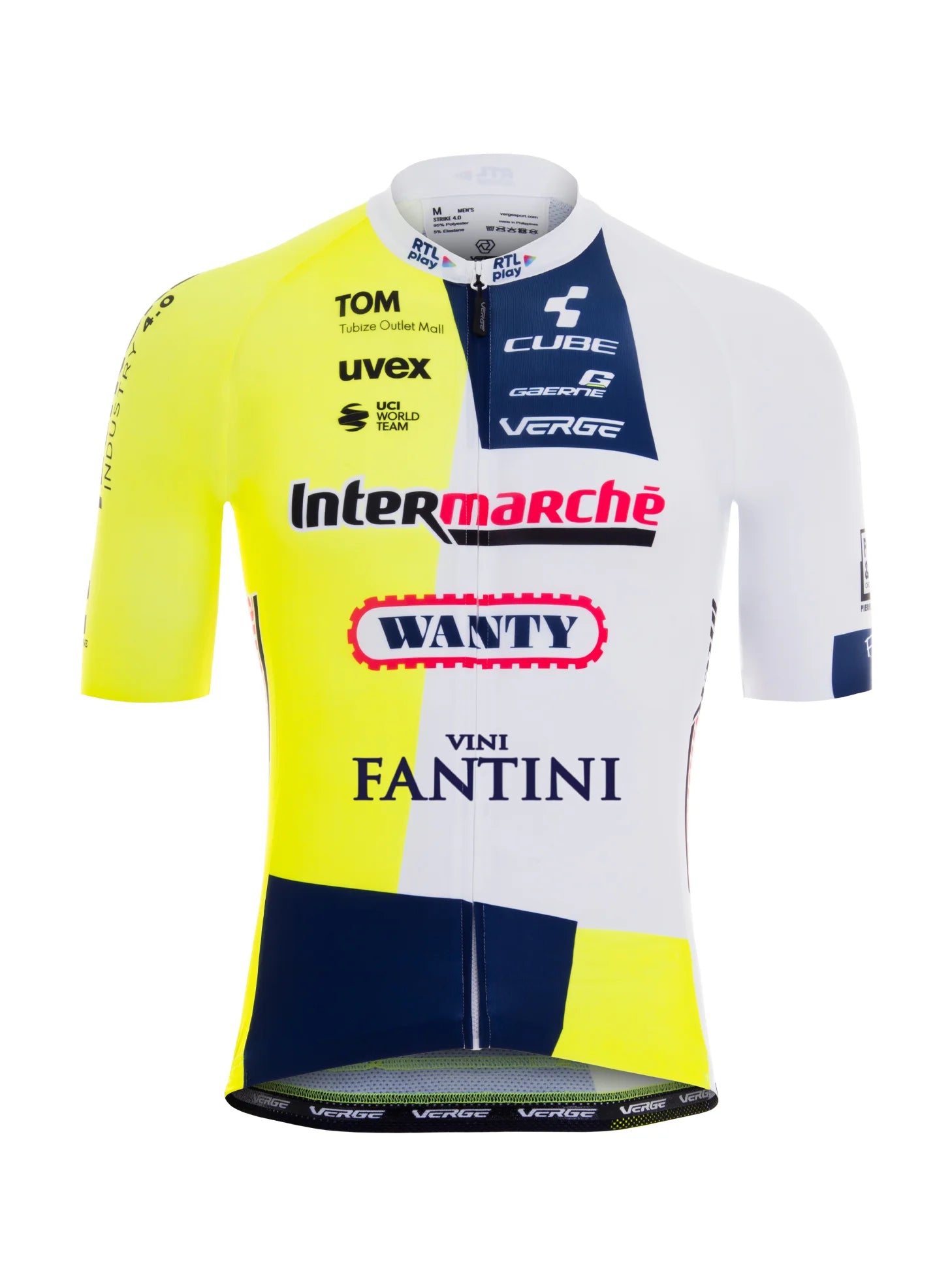 INTERMARCHÉ-WANTY OFFICIAL TEAM STRIKE 4.0 JERSEY - WOMEN Off Shoulder Jersey Top