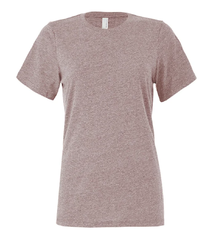 Heather Pink Gravel - Women's relaxed Jersey short sleeve tee Designer Jersey Tee