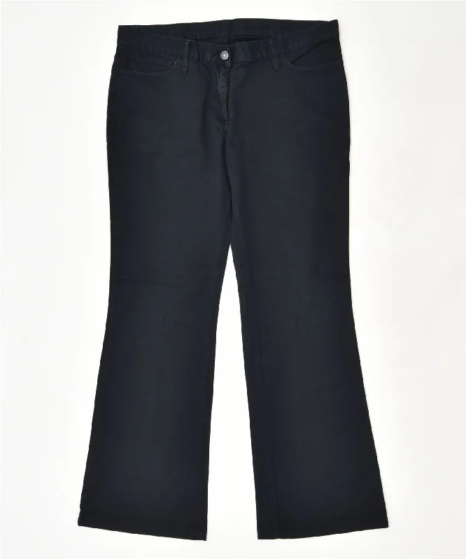 UNITED COLORS OF BENETTON Womens Bootcut Casual Trousers W36 L31 Black Trousers New Arrival