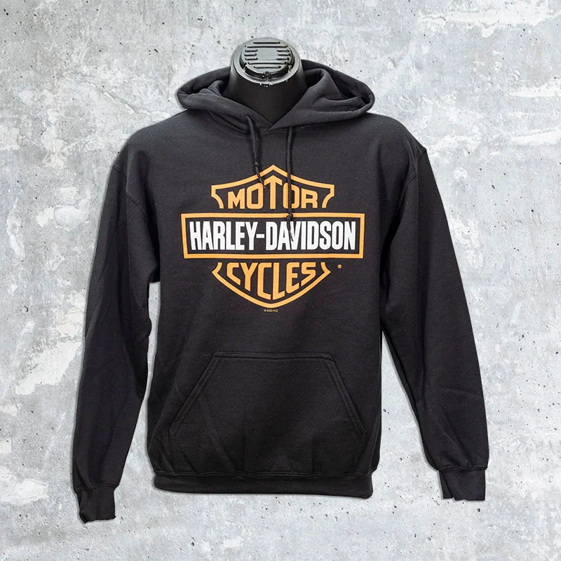 Wild Fire Harley Davidson- Pullover Hoodie Public Enemy # 1 Oversized Hoodie Comfort Casual