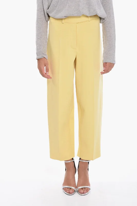 Aeron Cropped MADELEINE Trousers with High Waist Xs Standard size Trousers Sale Discount