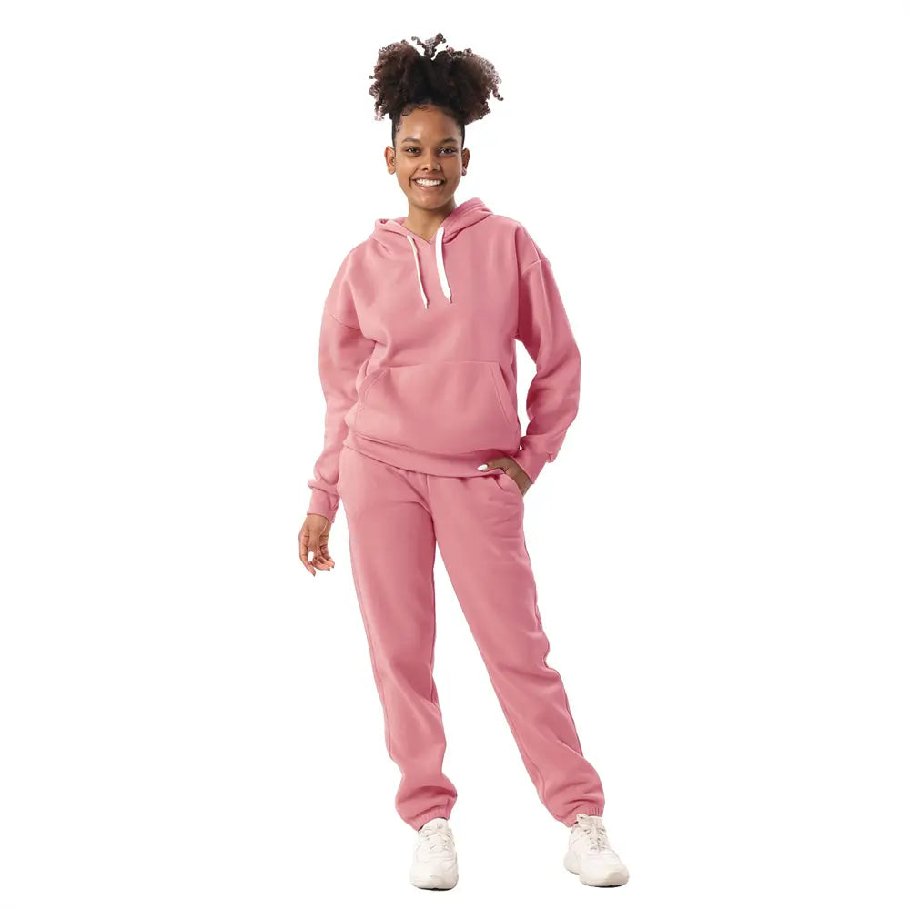 Women's Sweatshirt And Sweatpants Set Hoodie with Bell Sleeves Flared Feminine