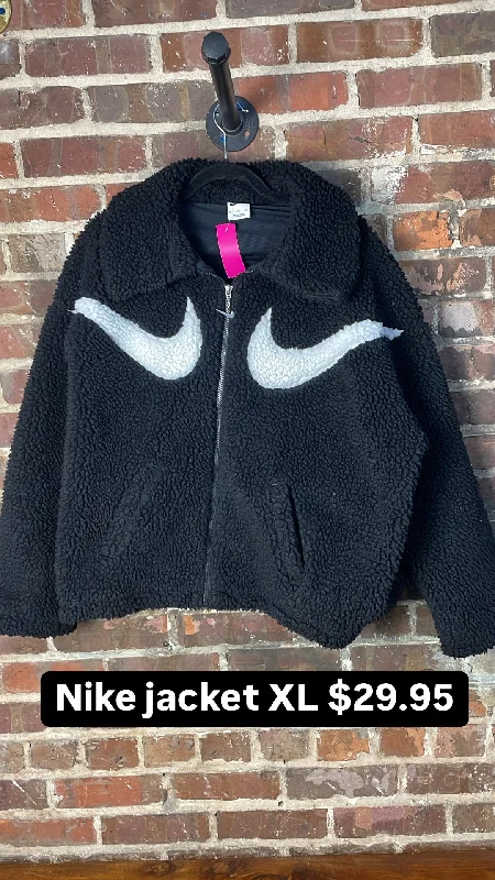 Nike jacket Snapped Jacket Toggled Jacket Drawstring Jacket