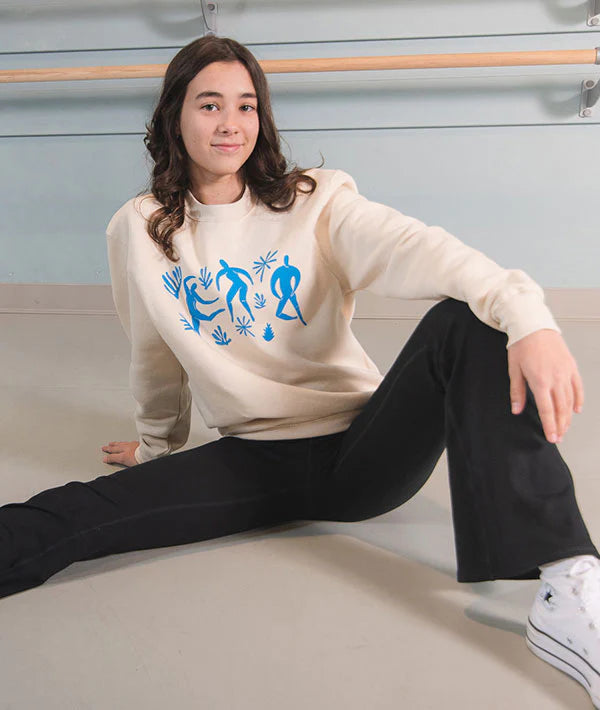 Art of Dance Sweatshirt Hoodie with Full-Zip Functional Layering