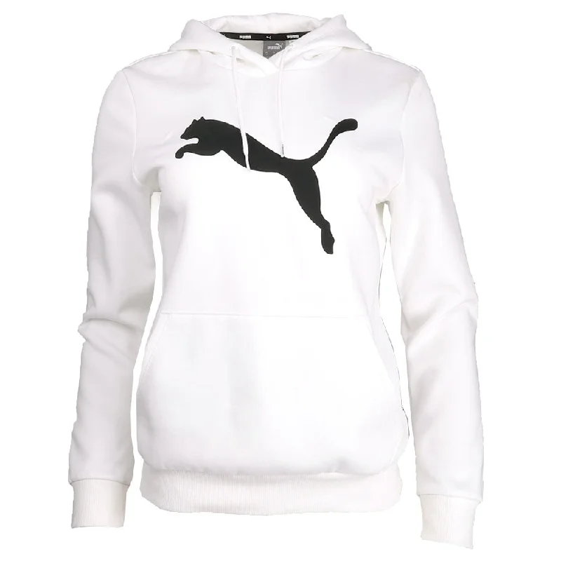 Essential Big Cat Logo Pullover Hoodie Hoodie with Oversized Fit Loose Comfortable