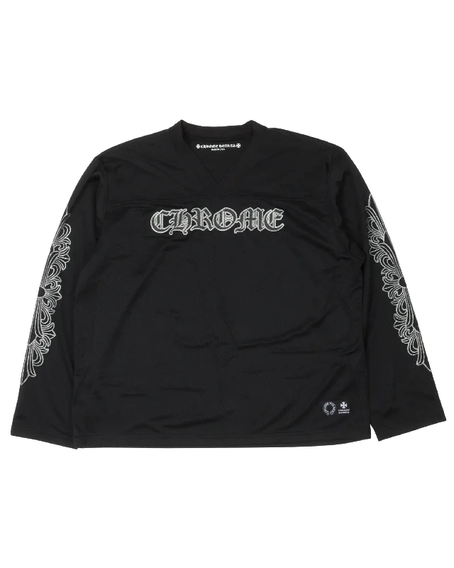 Mesh Warm Up Long Sleeve Jersey Minimalist Jersey Tee
