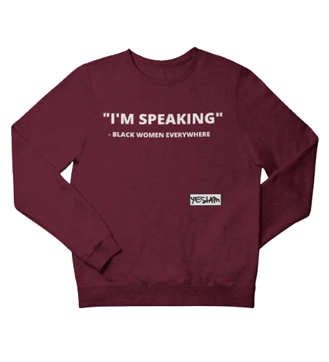 "BLACK WOMEN EVERYWHERE" Sweatshirt Hoodie with Pastel Soft Subtle