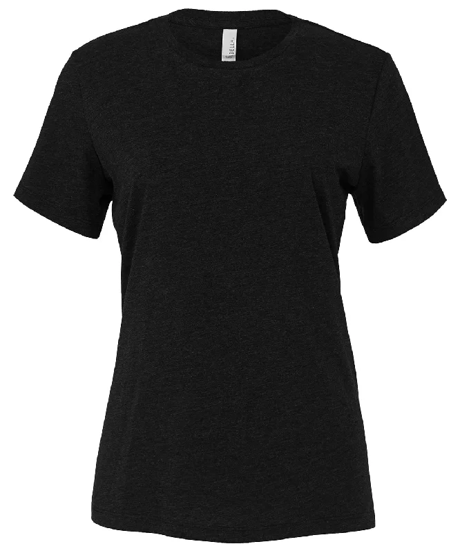Black Heather - Women's relaxed Jersey short sleeve tee Holiday Jersey Tee