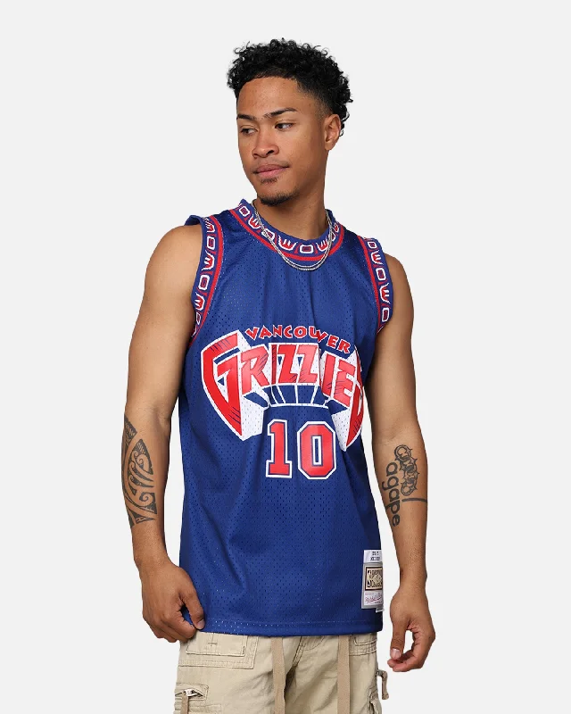 Mitchell & Ness Vancouver Grizzlies Mike Bibby 1998-99 College Twist Swing Jersey Navy/Red Fashion Jersey Blouse