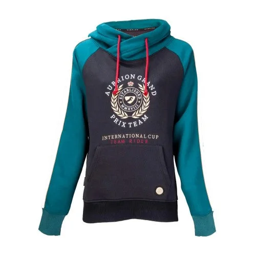 Aubrion Womens/Ladies Team Hoodie Hoodie with Cuffed Sleeves Snug Secure