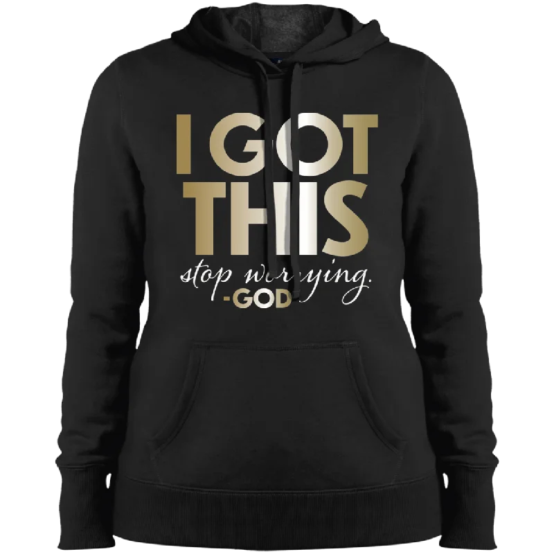 I Got This Ladies' Pullover Hooded Sweatshirt Zip Hoodie Drawstring Kangaroo Pocket