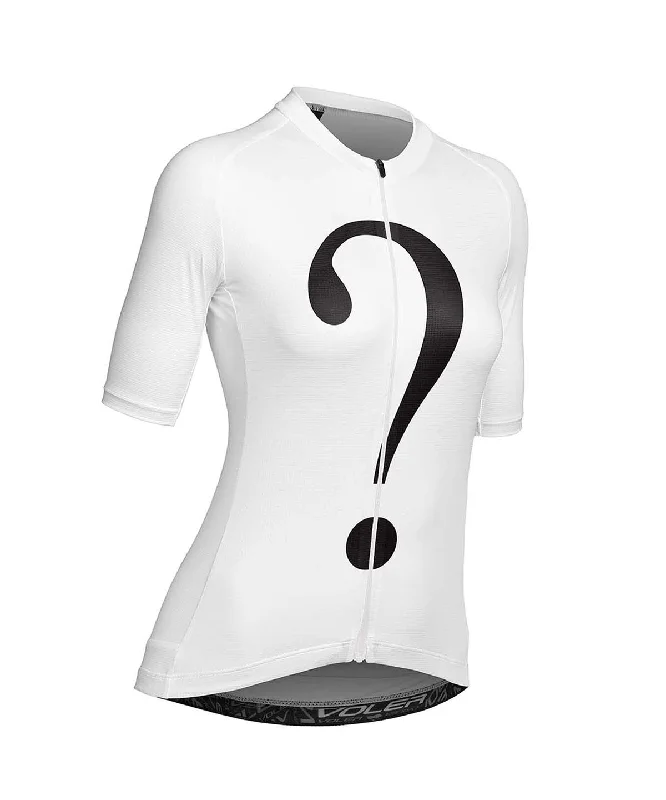 W'S AERO FIT JERSEY - MYSTERY DESIGN Ash Gray Jersey Tee