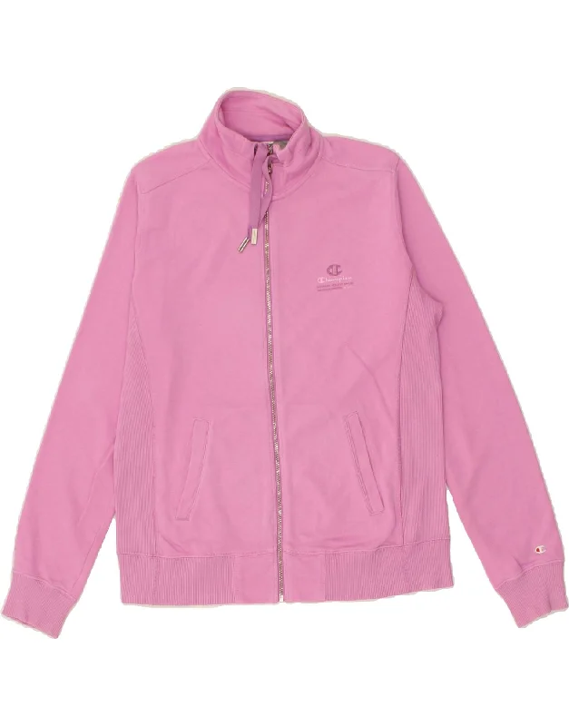 CHAMPION Womens Heritage Classics Tracksuit Top Jacket UK 16 Large Pink Mesh Jacket Canvas Jacket Denim Jacket CHAMPION Womens Heritage Classics Tracksuit Top Jacket UK 16 Large Pink Mesh Jacket Canvas Jacket Denim Jacket