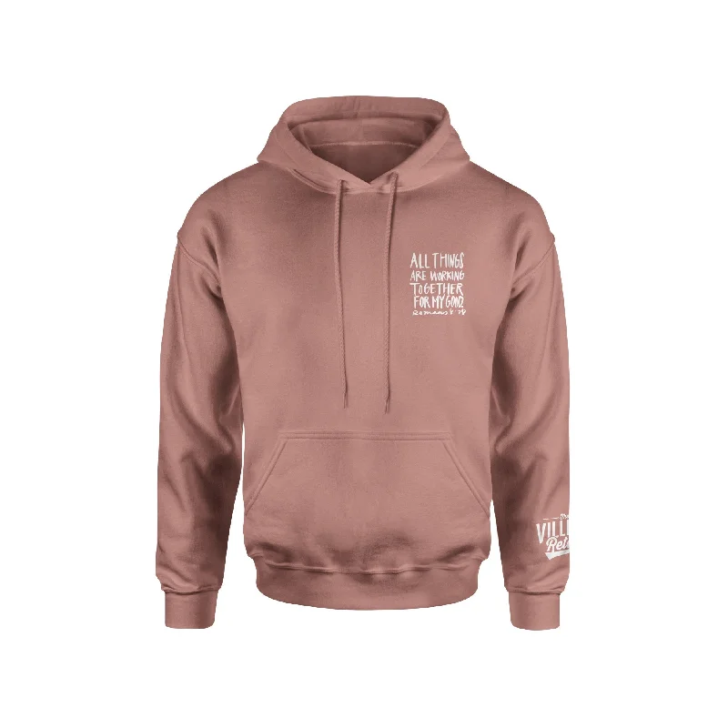 Mauve/ White