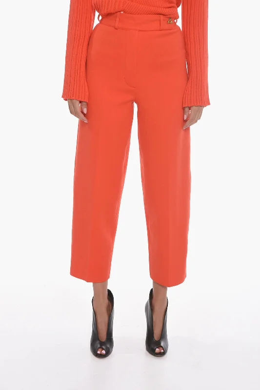 Aeron Cropped MADELEINE Trousers with High Waist S Standard size Trousers Summer Linen