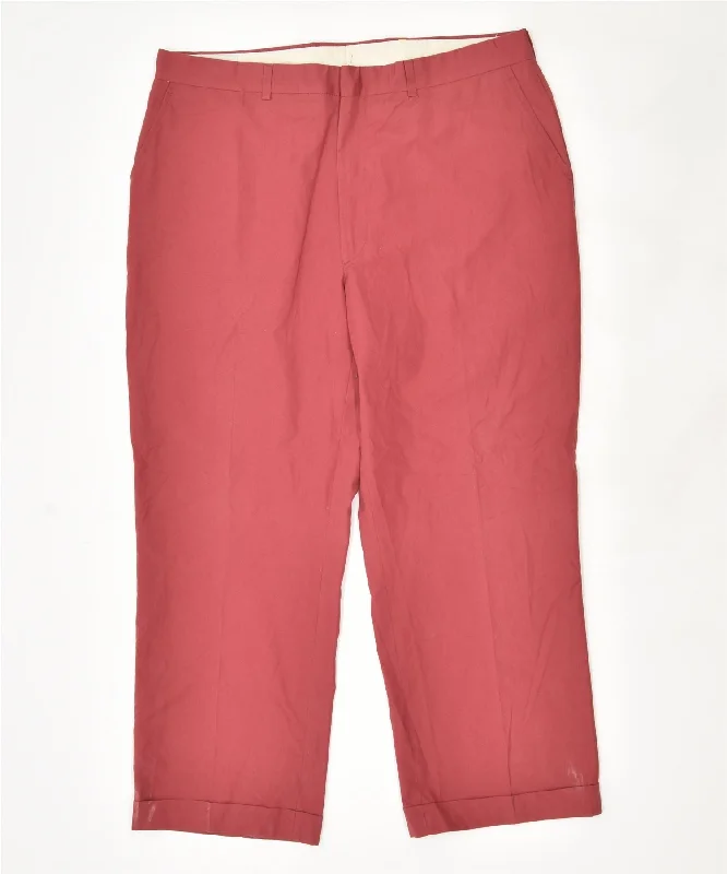 ORVIS Womens Tapered Chino Trousers W38 L27 Red Vintage Trousers Bestseller Popular