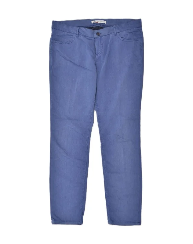 CREW CLOTHING Womens Tapered Casual Trousers US 16 XL W36 L30 Blue Cotton Trousers Lace Delicate CREW CLOTHING Womens Tapered Casual Trousers US 16 XL W36 L30 Blue Cotton Trousers Lace Delicate