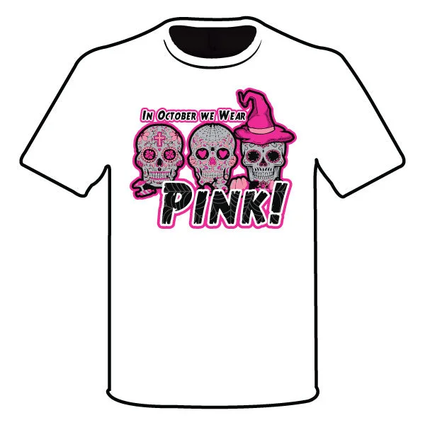 Evo9x WEAR PINK IN OCTOBER Crew Neck Short Sleeves Jersey For Men Comfortable Jersey Tee