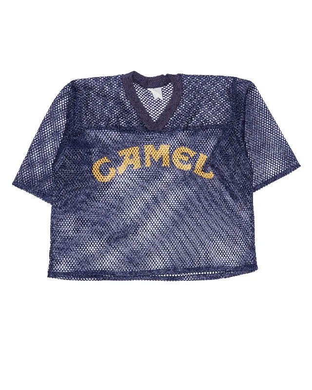 Camel Mesh Jersey Sustainable Jersey Tee
