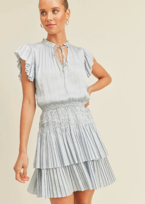 Gabrielle Ruffled Dress Tunics Sale discount