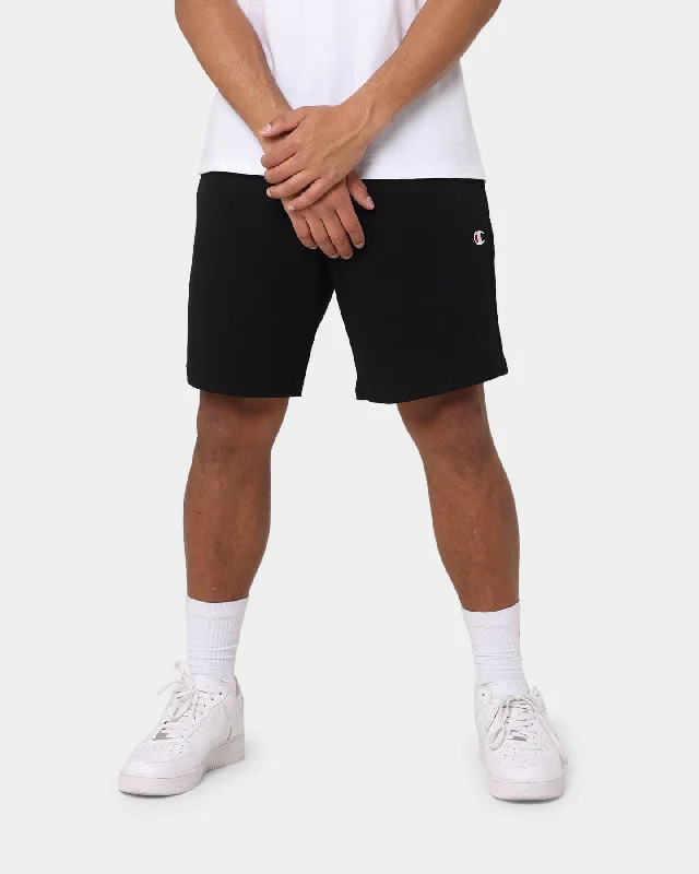 Champion Heavyweight Jersey Shorts Black Boutique Jersey Tee