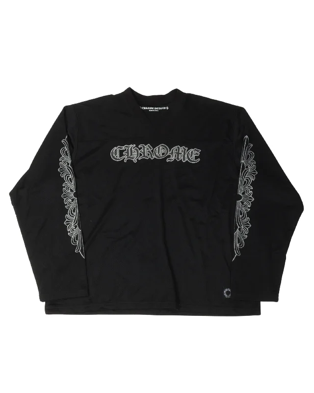 Mesh Warm Up Long Sleeve Jersey Classic Jersey Tee
