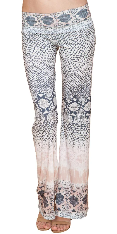 Printed Jersey Flare Pants Retro Jersey Tee