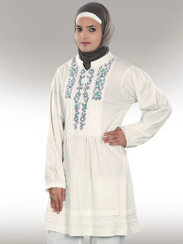 Aabish Jersey Tunic Ash Gray Jersey Tee