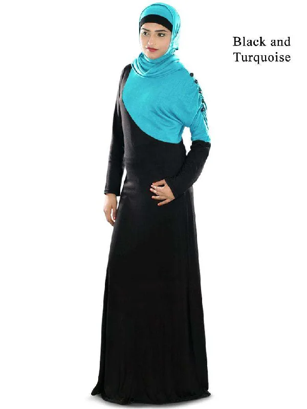 Black & Turquoise