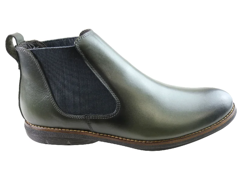 Savelli Hans Mens Comfort Leather Chelsea Dress Boots Made In Brazil Tunics New arrival Savelli Hans Mens Comfort Leather Chelsea Dress Boots Made In Brazil Tunics New arrival