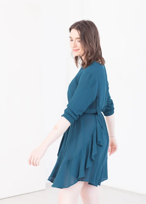 Midnight - Dress in Teal - 80% Viscose, 20% Polyamide / 80 % Viskose, 20 % Polyamid Tunics Hiking breathable Midnight - Dress in Teal - 80% Viscose, 20% Polyamide / 80 % Viskose, 20 % Polyamid Tunics Hiking breathable