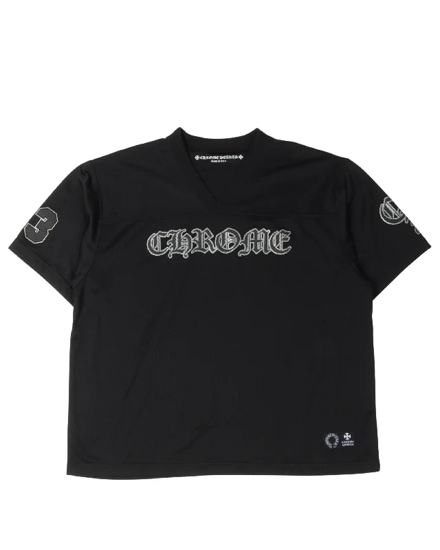 Mesh Warm Up Jersey Patterned Jersey Tee