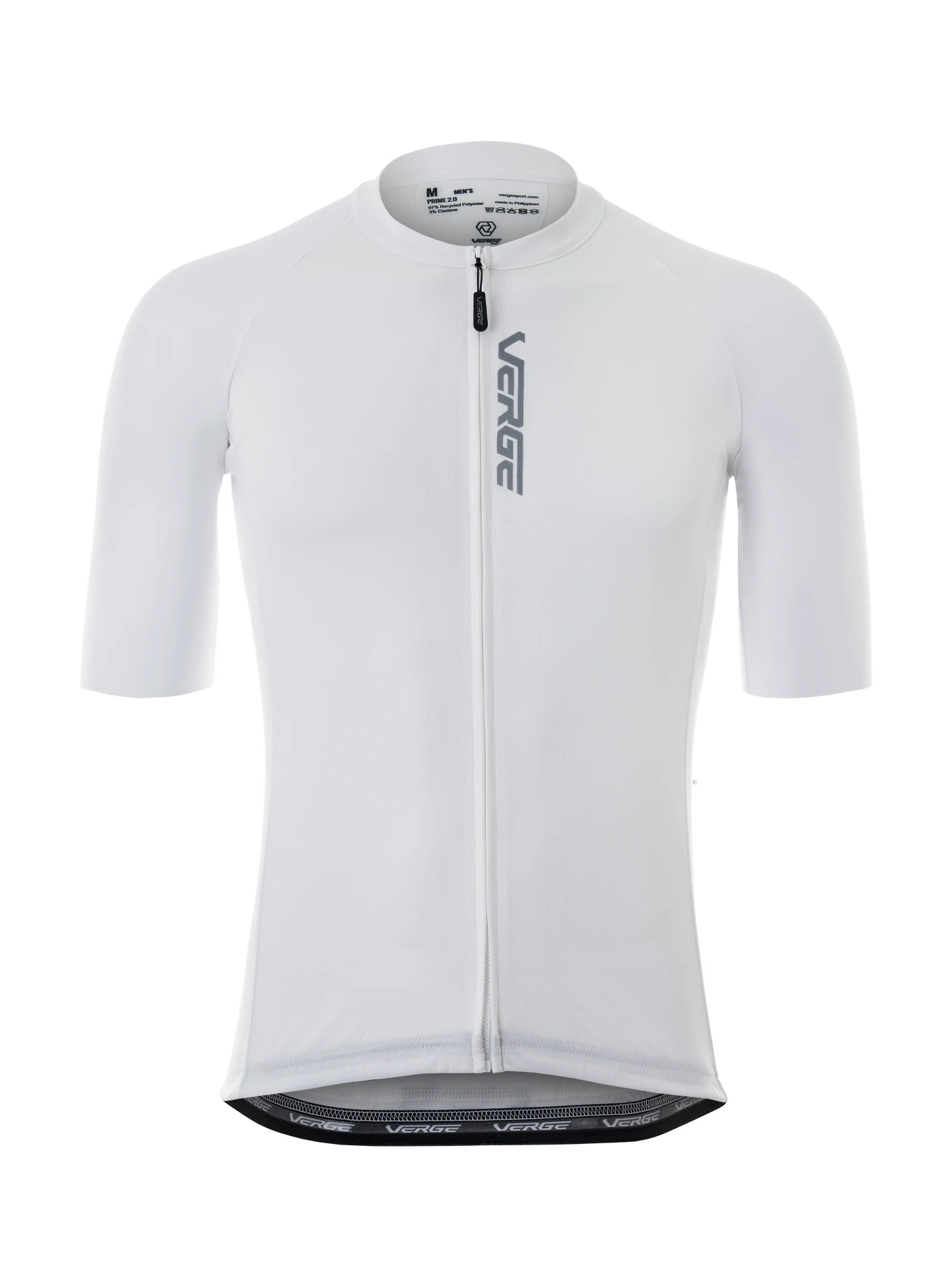 SOLIDS PRIME 2.0 SS JERSEY - WOMEN - WHITE Silver Jersey Tee