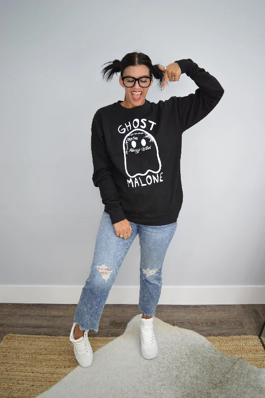 Hazel Blues® | Ghost Malone Graphic Sweatshirt Zip Hoodie Drawstring Kangaroo Pocket Hazel Blues® | Ghost Malone Graphic Sweatshirt Zip Hoodie Drawstring Kangaroo Pocket