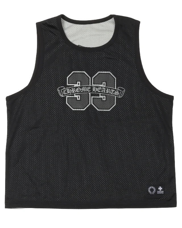 Mesh Reversible Basketball Jersey Recycled Jersey Tee
