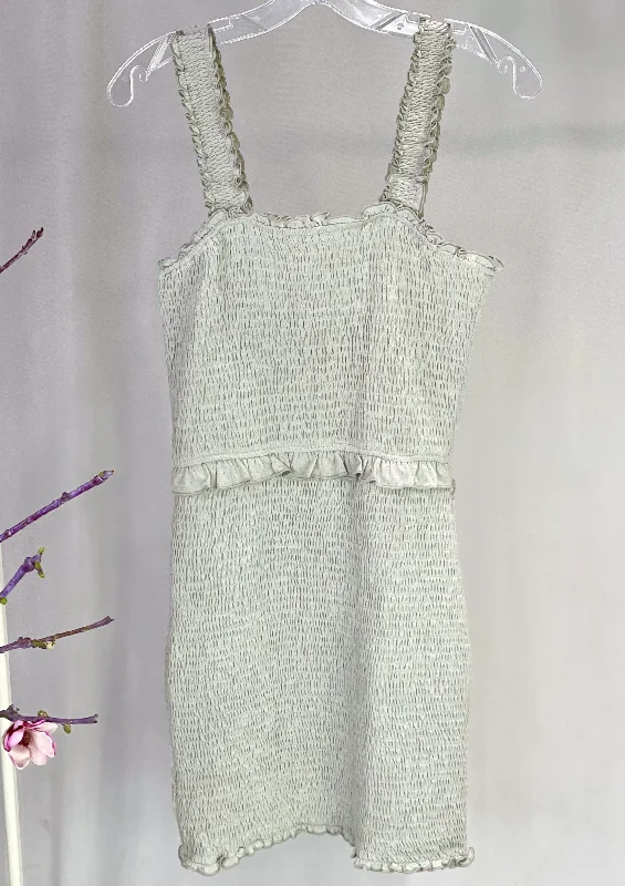smocked knit dress Tunics Top rated