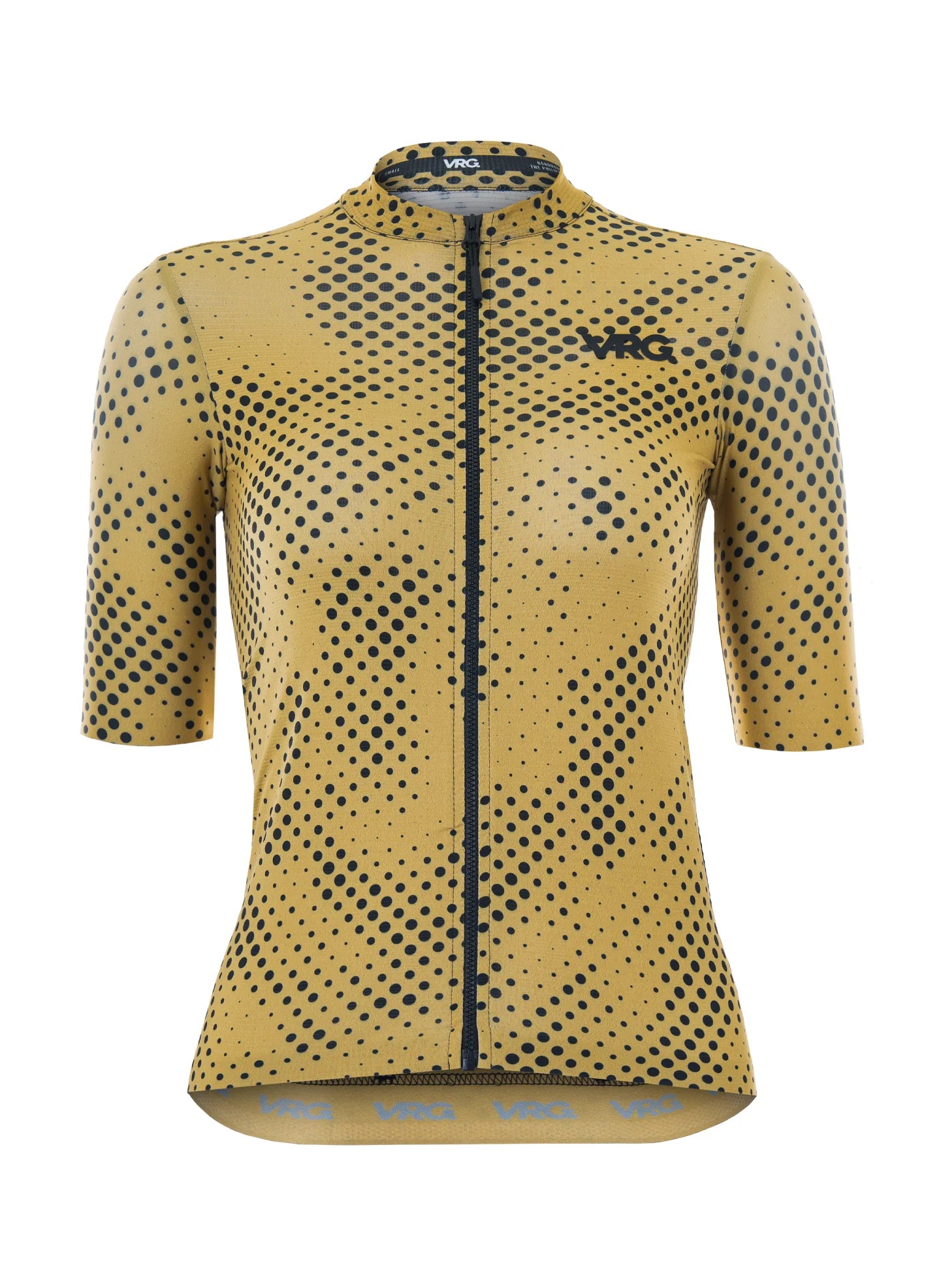 138 VRG JERSEY GOLD/BLACK - WOMEN Striped Jersey Top