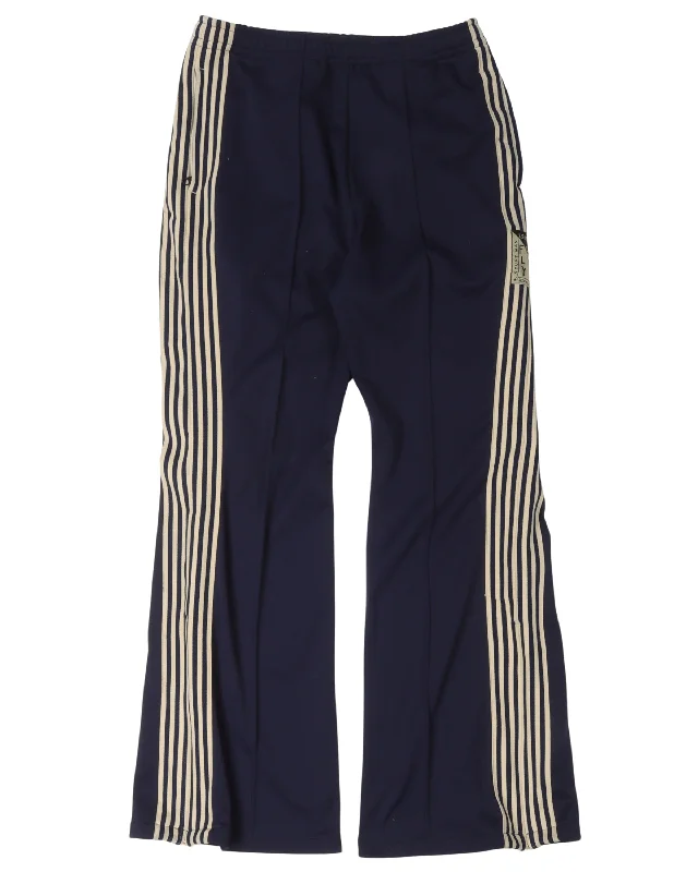 Flared Striped Jersey Track Pants Polka Dot Jersey Shirt
